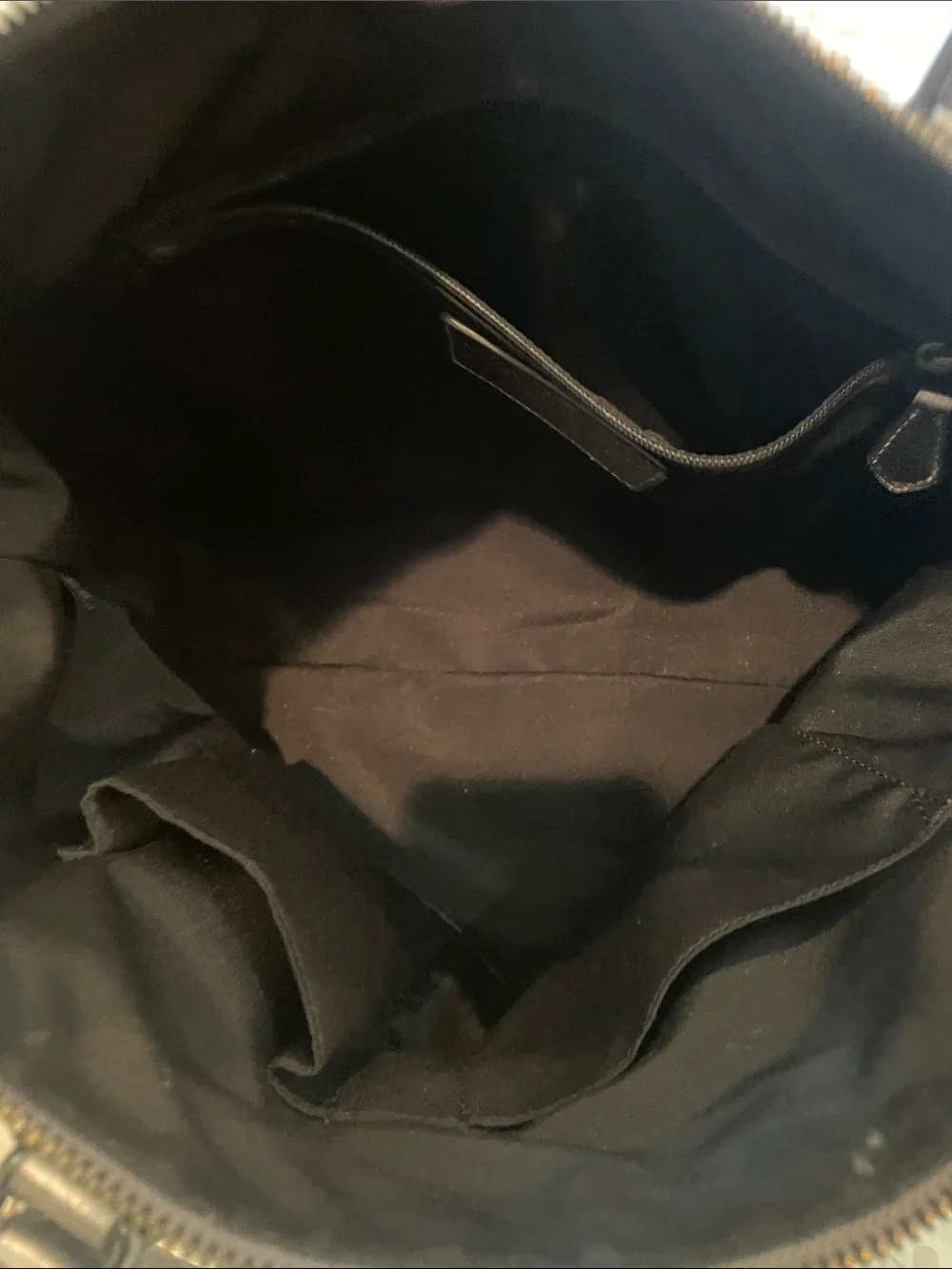 Coach Metallic Pewter Leather Shoulder Bag